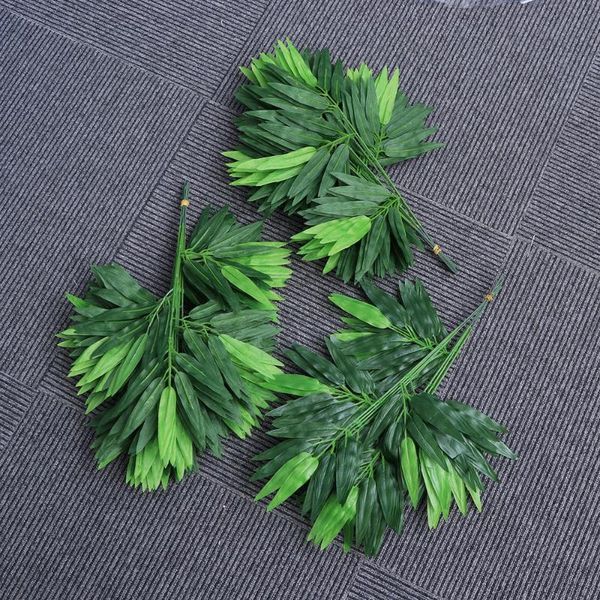 decorative flowers & wreaths 50pcs artificial green bamboo leaves fake plants greenery for home el office decoration
decorative flowers & wreaths 50pcs artificial green bamboo leaves fake plants greenery for home el office decoration