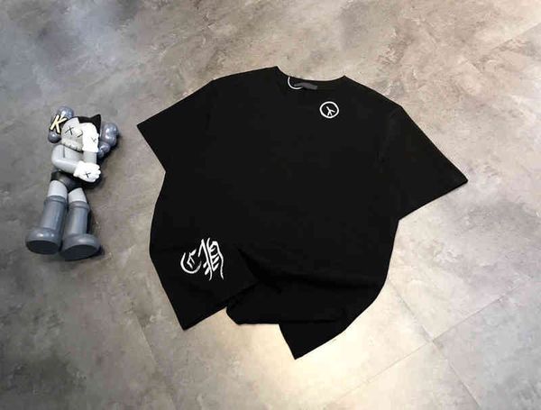 2022 factory wholesale new sanskrit horseshoe print color cross letter t-shirt lovers short sleeve original loose cotton, White
2022 factory wholesale new sanskrit horseshoe print color cross letter t-shirt lovers short sleeve original loose cotton, White