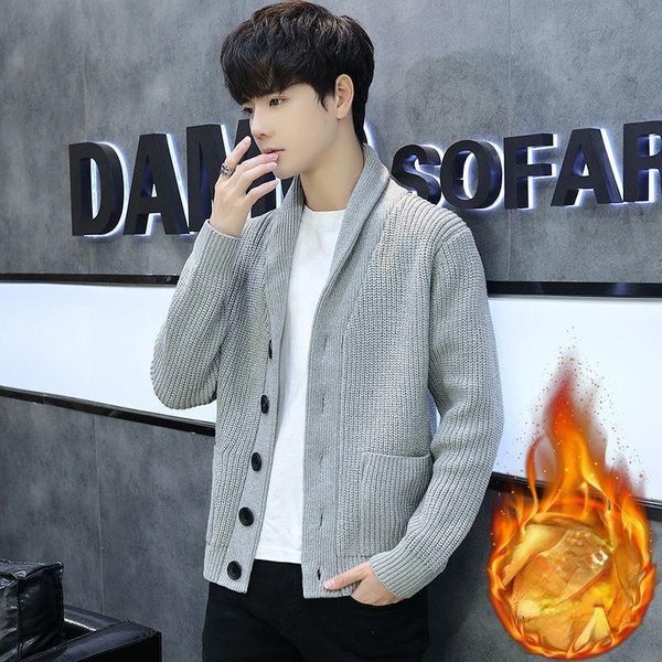 men's sweaters cardigan mens spring autumn men casual jacket man solid color long sleeve sweater single-breasted coats y338, White;black
men's sweaters cardigan mens spring autumn men casual jacket man solid color long sleeve sweater single-breasted coats y338, White;black