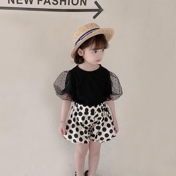 clothing sets summer fashion korean little girls set lace shirt&dots shorts 2 pcs holiday toddler children outfits cute kids clothes, White
clothing sets summer fashion korean little girls set lace shirt&dots shorts 2 pcs holiday toddler children outfits cute kids clothes, White
