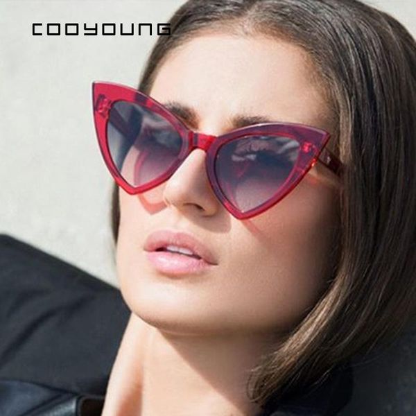 sunglasses cooyoung cat eye women vintage retro cateye frame red eyewear for female sun glasses, White;black
sunglasses cooyoung cat eye women vintage retro cateye frame red eyewear for female sun glasses, White;black