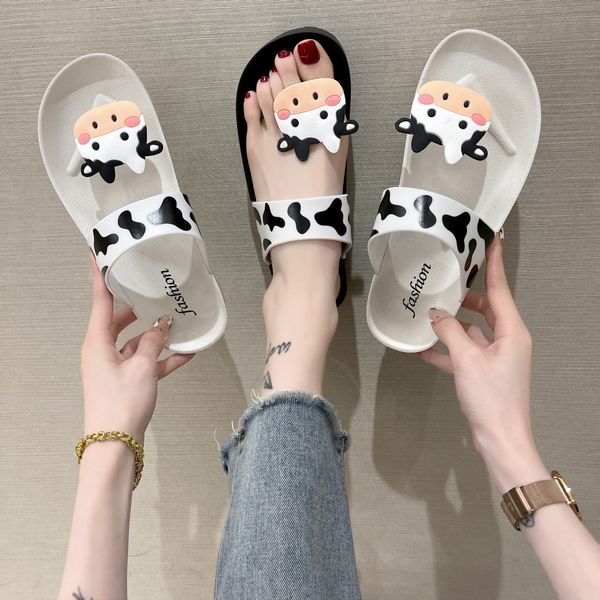 luxury slippers 2021 ins cute cartoon women's indoor outdoor flat cow cool slippers clip feet and thick bottom comfort, Black
luxury slippers 2021 ins cute cartoon women's indoor outdoor flat cow cool slippers clip feet and thick bottom comfort, Black