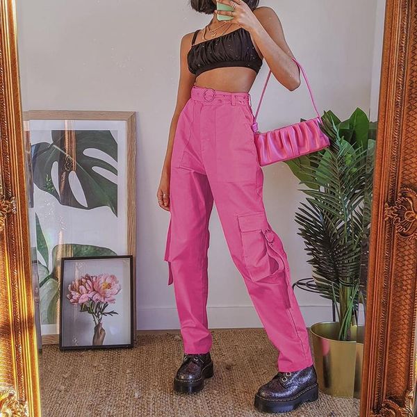 women's pants & capris harajuku pink casual high waist cargo women with sashes korean fashion long trousers ladies pockets strips stree, Black;white
women's pants & capris harajuku pink casual high waist cargo women with sashes korean fashion long trousers ladies pockets strips stree, Black;white