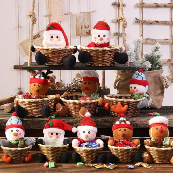 storage bottles & jars handmade christmas candy basket cloth rattan fruit dinner decoration children gift
storage bottles & jars handmade christmas candy basket cloth rattan fruit dinner decoration children gift