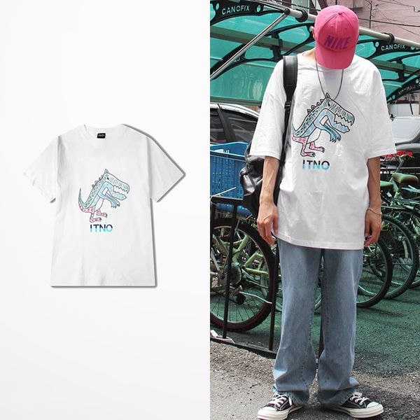 tee animated cartoons dinosaur prin shirt harajuku korean male fashion man t-shirt lovers homme hombre couple t, White;black
tee animated cartoons dinosaur prin shirt harajuku korean male fashion man t-shirt lovers homme hombre couple t, White;black