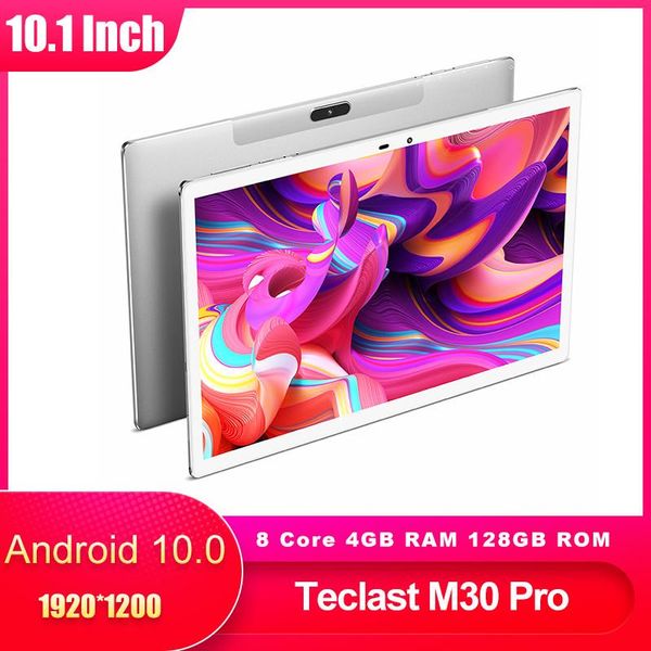 teclast m30 pro 10.1 inch pc tablet android 10 ips 1920*1200 4g call network 4gb ram 128gb rom dual wifi gps intelligent sensors
teclast m30 pro 10.1 inch pc tablet android 10 ips 1920*1200 4g call network 4gb ram 128gb rom dual wifi gps intelligent sensors