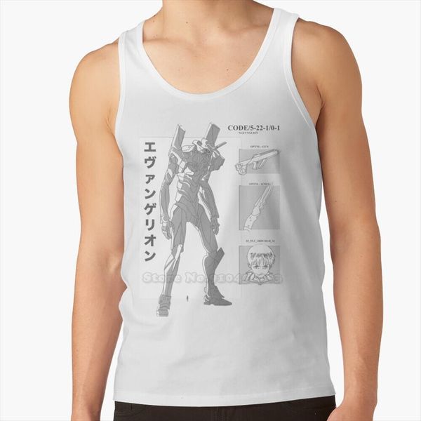 evangelion blueprint mecha 001 mens underwear cotton tank men sleeveless shinji, White;black
evangelion blueprint mecha 001 mens underwear cotton tank men sleeveless shinji, White;black