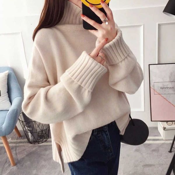 women's sweaters autumn winter basic solid thick knitted jumpers oversized turtleneck female casual pullovers clothes 3zjy, White;black
women's sweaters autumn winter basic solid thick knitted jumpers oversized turtleneck female casual pullovers clothes 3zjy, White;black