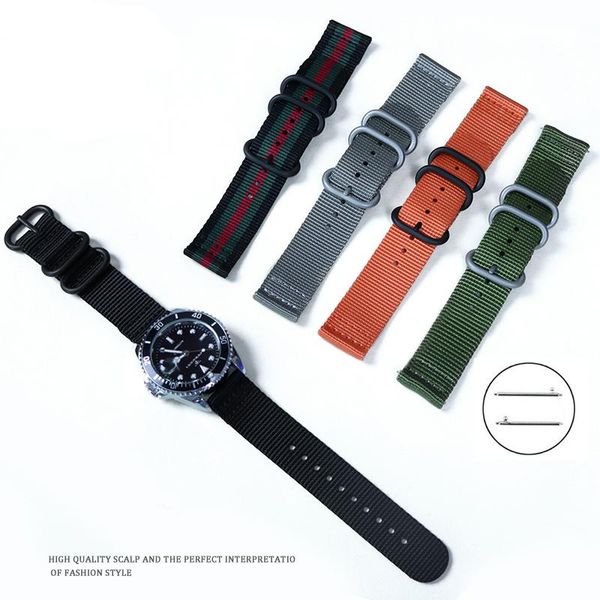 watch bands 20 22mm nylon band for samsung galaxy 46mm 42mm active2 active1 gear s3 frontier sports nato, Black;brown 
watch bands 20 22mm nylon band for samsung galaxy 46mm 42mm active2 active1 gear s3 frontier sports nato, Black;brown