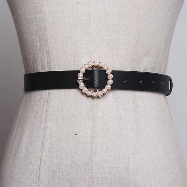 belts seebeautiful fashion 2021 summer autumn 5 color artificial pearl round pin buckle girdle pu leather waist women a833, Black;brown
belts seebeautiful fashion 2021 summer autumn 5 color artificial pearl round pin buckle girdle pu leather waist women a833, Black;brown