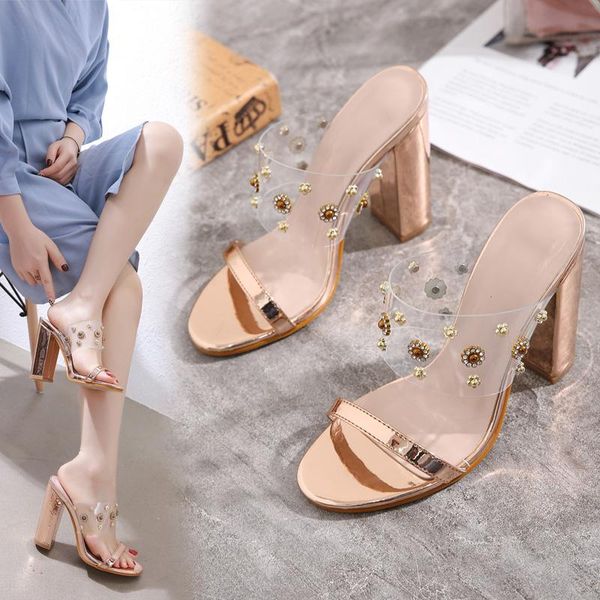 slippers 2021 summer fashion crystal slides women 11cm high heels clear rivets sandals mules slipper lady transparent prom shoes, Black
slippers 2021 summer fashion crystal slides women 11cm high heels clear rivets sandals mules slipper lady transparent prom shoes, Black