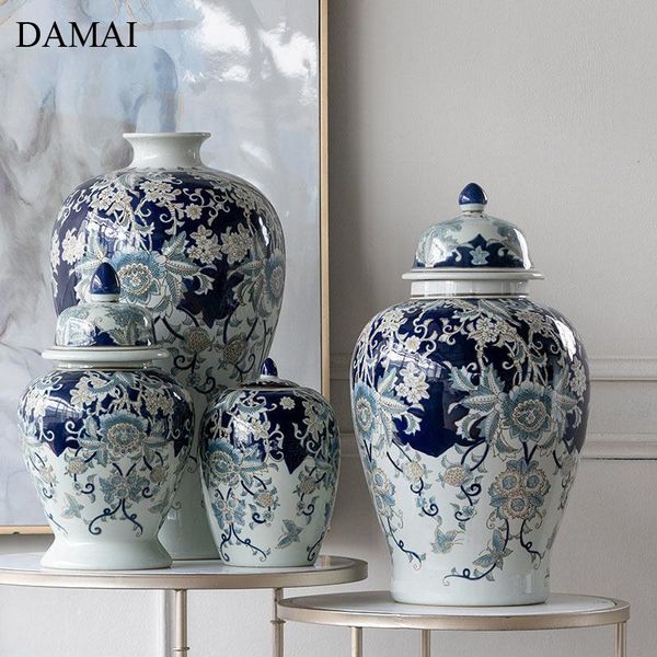hand painted classical flower vases european blue and white porcelain crafts deskdecorative ice crack craft vase home decor
hand painted classical flower vases european blue and white porcelain crafts deskdecorative ice crack craft vase home decor
