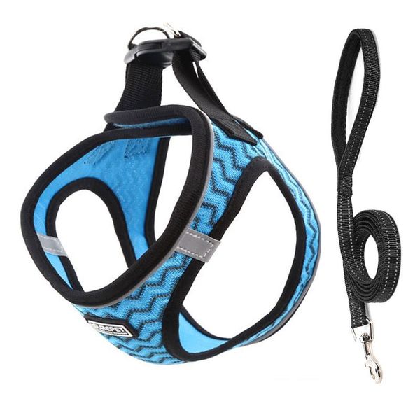 dog harness and leash set breathable mesh for small dogs reflective soft pet with walking non-escape collars & leashes
dog harness and leash set breathable mesh for small dogs reflective soft pet with walking non-escape collars & leashes