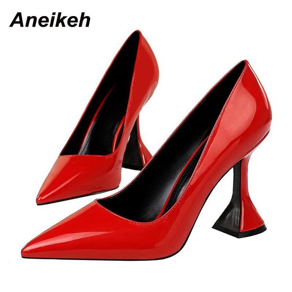 aneikeh 2021 spring ladies shoes fashion pu women's pumps concise thin heels pointed shallow wedding slip-on elegant party dress, Black
aneikeh 2021 spring ladies shoes fashion pu women's pumps concise thin heels pointed shallow wedding slip-on elegant party dress, Black