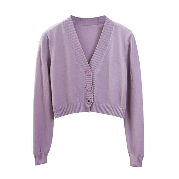 women's cropped cardigan sweaters female black white short v neck single breasted woman knitted gd153 210922, White;black
women's cropped cardigan sweaters female black white short v neck single breasted woman knitted gd153 210922, White;black