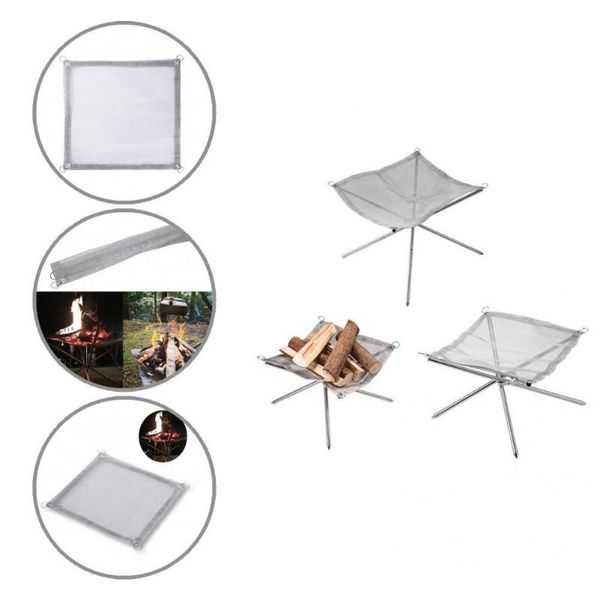 tools & accessories anti-rust silver color strong stainless steel fireplace mesh for camping
tools & accessories anti-rust silver color strong stainless steel fireplace mesh for camping