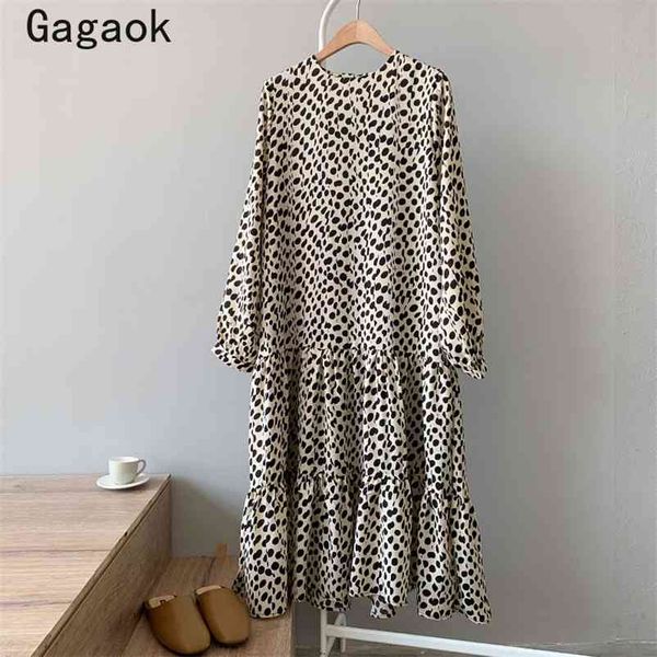 vintage women a-line dress spring autumn o-neck full ruffles dot mid-calf dresses loose chic wild vestidos 210531, Black;gray
vintage women a-line dress spring autumn o-neck full ruffles dot mid-calf dresses loose chic wild vestidos 210531, Black;gray