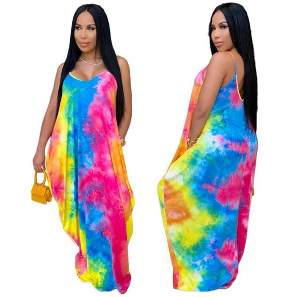 casual dresses beach long dress bodycon maxi women summer fashion backless v collar spaghetti strap tie dye clothing pockets, Black;gray
casual dresses beach long dress bodycon maxi women summer fashion backless v collar spaghetti strap tie dye clothing pockets, Black;gray