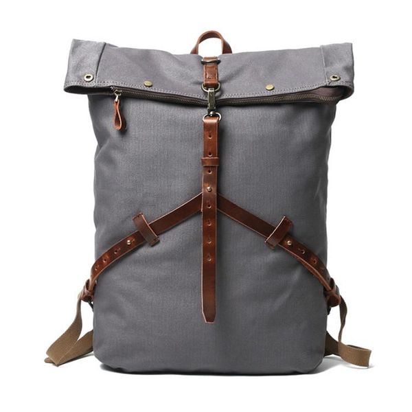 backpack men oil wax canvas rucksacks travel bag large waterproof daypacks retro bagpack
backpack men oil wax canvas rucksacks travel bag large waterproof daypacks retro bagpack