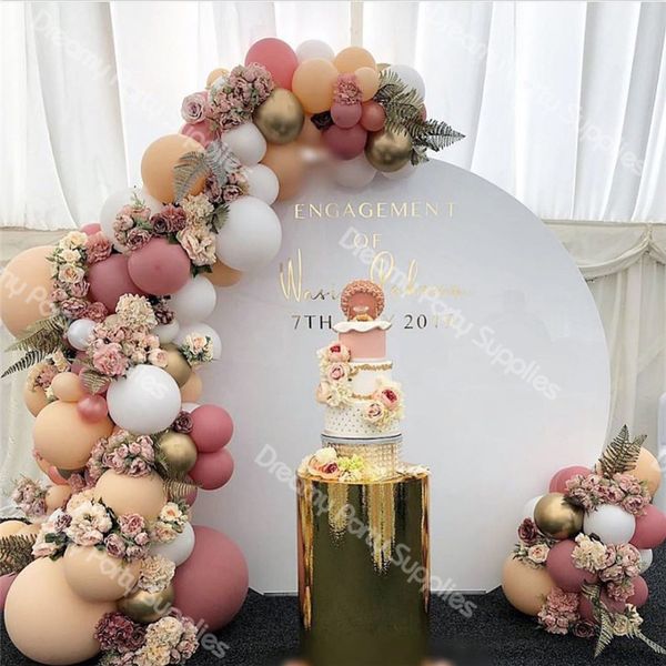 diy retro dusty pink peach balloon garland arch kit gold white balloon for birthday baby shower weddings party decoration
diy retro dusty pink peach balloon garland arch kit gold white balloon for birthday baby shower weddings party decoration