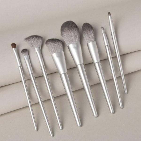 makeup brushes professional 8pcs black animal hair brush eye shadow foundation power contouring
makeup brushes professional 8pcs black animal hair brush eye shadow foundation power contouring