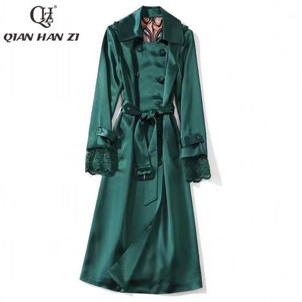women's trench coats qian han zi autumn fashion winter windbreaker jacket women lace long sleeves vintage belt slim double breasted coa, Tan;black
women's trench coats qian han zi autumn fashion winter windbreaker jacket women lace long sleeves vintage belt slim double breasted coa, Tan;black