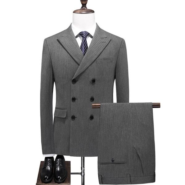 2021 wedding tuxedos high-end men's dresses suits business casual three-breasted three-piece suit s m xl xxl xxxl xxxxl xxxxxl, Black;gray
2021 wedding tuxedos high-end men's dresses suits business casual three-breasted three-piece suit s m xl xxl xxxl xxxxl xxxxxl, Black;gray