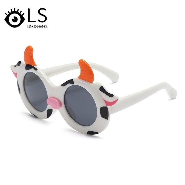 personality kids sunglasses 2021 children's silicone cartoon cow anti ultraviolet girls polarized glasses yb185, White;black
personality kids sunglasses 2021 children's silicone cartoon cow anti ultraviolet girls polarized glasses yb185, White;black