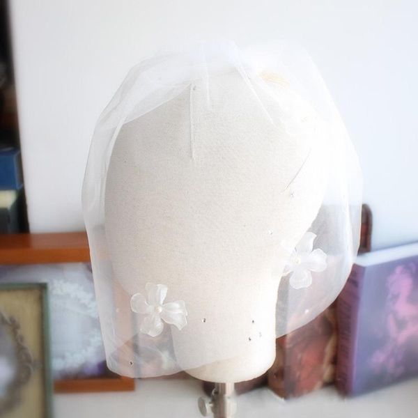 bridal veils elegant flower wedding hair short blusher brides veil for woman tulle in high quality, Black
bridal veils elegant flower wedding hair short blusher brides veil for woman tulle in high quality, Black