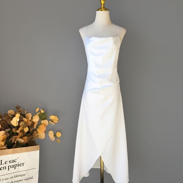 women's knits & tees 2021 arrival elegant satin maxi white sleeveless women long split design solid vestidos qndu
women's knits & tees 2021 arrival elegant satin maxi white sleeveless women long split design solid vestidos qndu