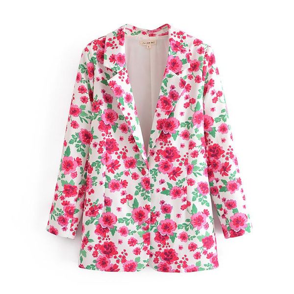 women's suits & blazers pinkou women stylish floral blazer long sleeve notched collar jacket sweet cute outwear color flower coat ca13, White;black
women's suits & blazers pinkou women stylish floral blazer long sleeve notched collar jacket sweet cute outwear color flower coat ca13, White;black