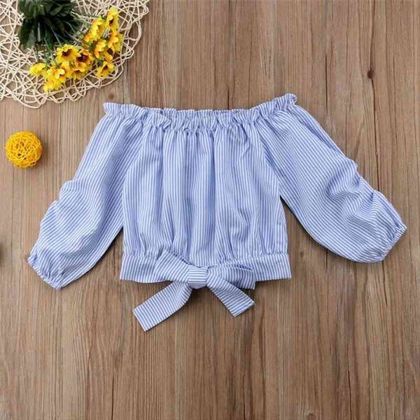 summer girls off shoulder lace up stripe blouses cotton baby girls long sleeve shirts for children kids, White;black
summer girls off shoulder lace up stripe blouses cotton baby girls long sleeve shirts for children kids, White;black