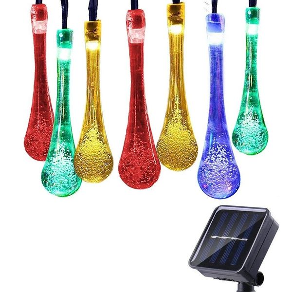 21.3ft 30leds outdoor solar string lights waterproof waterdrop colorful decor - warm white
21.3ft 30leds outdoor solar string lights waterproof waterdrop colorful decor - warm white
