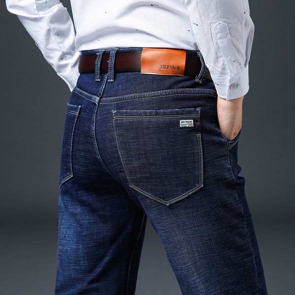 men's brand jeans autumn and winter new cotton slim stretch denim jeans young fashion casual men's trousers 210320, Blue
men's brand jeans autumn and winter new cotton slim stretch denim jeans young fashion casual men's trousers 210320, Blue