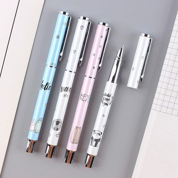 fountain pens 1 pcs metal durable cute pen luxury kids cartoon ink calligraphy for boys and girls school supplies
fountain pens 1 pcs metal durable cute pen luxury kids cartoon ink calligraphy for boys and girls school supplies