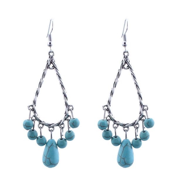 women's water drop tibetan silver turquoise charm earrings gstqe033 fashion gift national style women diy earring, Golden
women's water drop tibetan silver turquoise charm earrings gstqe033 fashion gift national style women diy earring, Golden