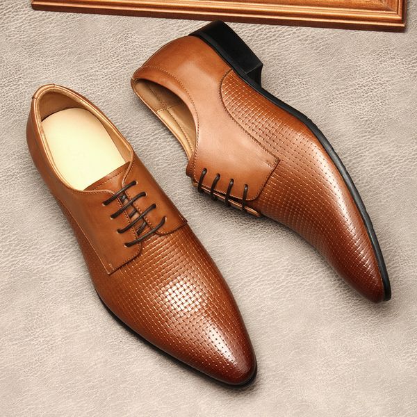 leather formal dress shoes for men wedding pointed toe lace up business shoes genuine leather black khaki oxford party shoe
leather formal dress shoes for men wedding pointed toe lace up business shoes genuine leather black khaki oxford party shoe