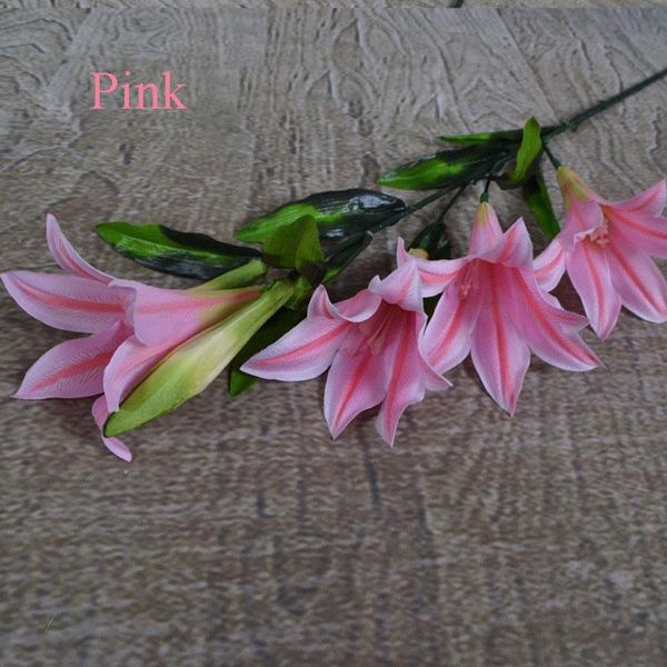 decorative flowers & wreaths 3pcs/lot 100cm length artificial lily silk flower for wedding background road guide simulation home
decorative flowers & wreaths 3pcs/lot 100cm length artificial lily silk flower for wedding background road guide simulation home