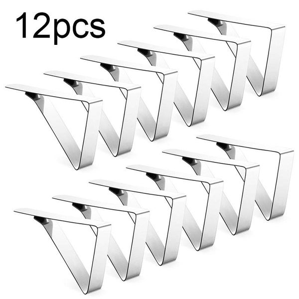 clothing & wardrobe storage 12pcs/set stainless steel tablecloth clips picnic table flexible cloth holders cover clamps for home kitchen
clothing & wardrobe storage 12pcs/set stainless steel tablecloth clips picnic table flexible cloth holders cover clamps for home kitchen