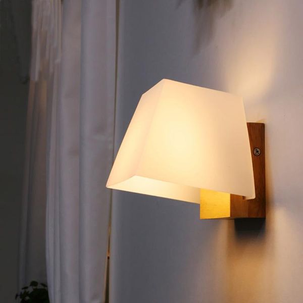 wall lamp oak modern wooden with glass lights for bedroom home lighting
wall lamp oak modern wooden with glass lights for bedroom home lighting