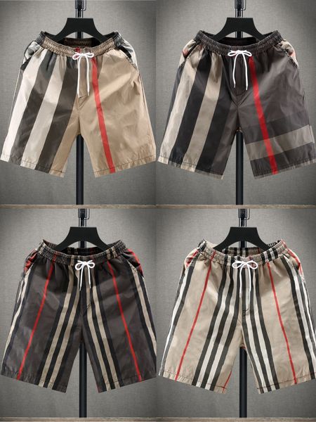 designer swimming trunks men's shorts luxury fashion loose casual with elastic straight tube plaid quick dry pants, White;black
designer swimming trunks men's shorts luxury fashion loose casual with elastic straight tube plaid quick dry pants, White;black