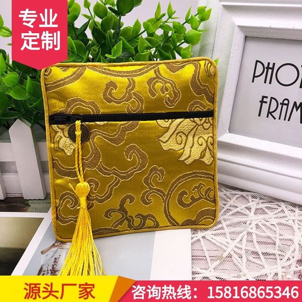 F6Y4 xiangyun embroidered zipper packaging boxes jewelry embroidery chinese style zipper buddha bag jewelry boxes taisui square brocade bag, Black;white
F6Y4 xiangyun embroidered zipper packaging boxes jewelry embroidery chinese style zipper buddha bag jewelry boxes taisui square brocade bag, Black;white