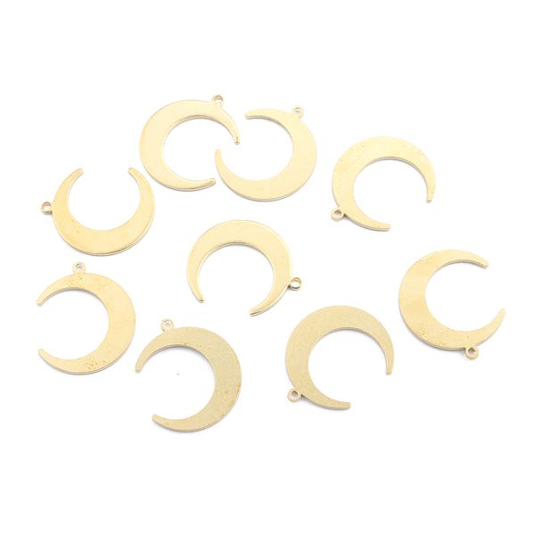 20pcs charms moon shape pendant statement raw brass jewelry women necklace bracelet earring drop making accessories parts, Bronze;silver
20pcs charms moon shape pendant statement raw brass jewelry women necklace bracelet earring drop making accessories parts, Bronze;silver