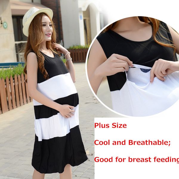 maternity dress brand moms sleeveless breastfeeding vestidos pregnancy clothes for pregnant women maternity es, White
maternity dress brand moms sleeveless breastfeeding vestidos pregnancy clothes for pregnant women maternity es, White