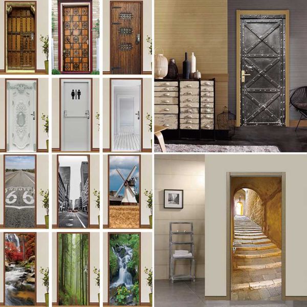 other decorative stickers stone stair pvc self-adhesive door sticker retro iron gate 3d arch space wallpaper living room bedroom waterproof
other decorative stickers stone stair pvc self-adhesive door sticker retro iron gate 3d arch space wallpaper living room bedroom waterproof