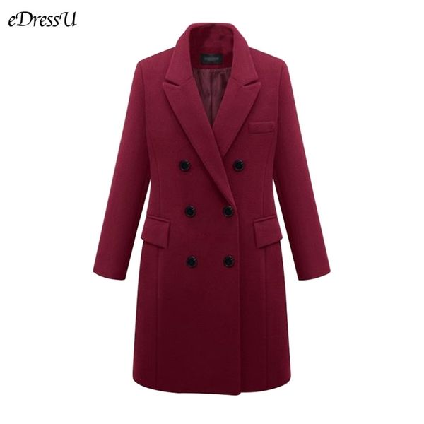 autumn winter coat women straight long coat wool blend jacket elegant burgundy black jacket office lady coat mk-3432 211104
autumn winter coat women straight long coat wool blend jacket elegant burgundy black jacket office lady coat mk-3432 211104