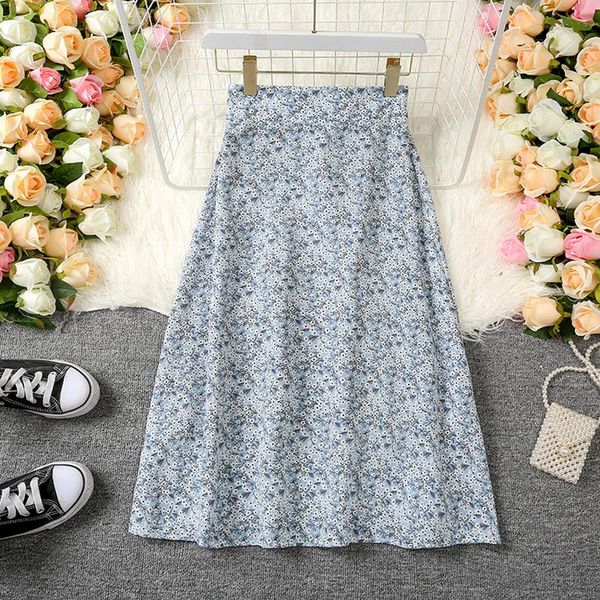 summer women's skirts korean fashion high waist floral print retro jupes pour dames casual elegant vintage female midi skirt, Black
summer women's skirts korean fashion high waist floral print retro jupes pour dames casual elegant vintage female midi skirt, Black