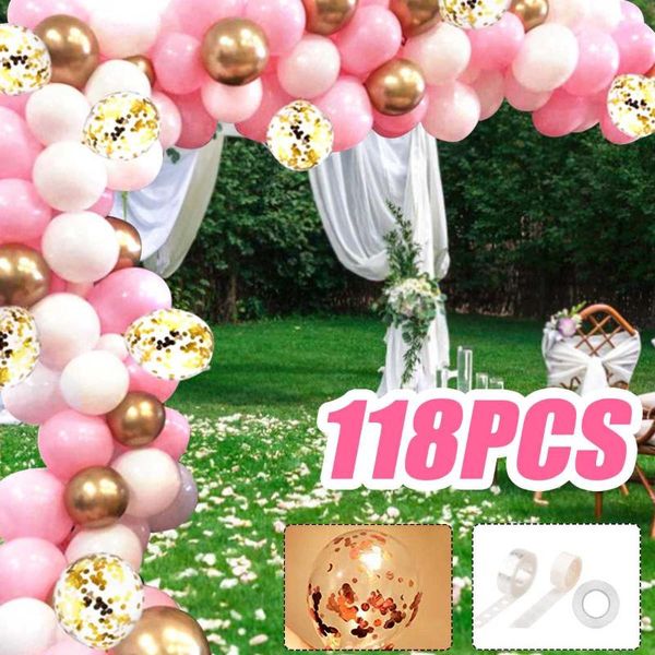 party decoration 118pcs diy balloons set with pump birthday wedding garland decorating strip tape metallic gold balloon
party decoration 118pcs diy balloons set with pump birthday wedding garland decorating strip tape metallic gold balloon