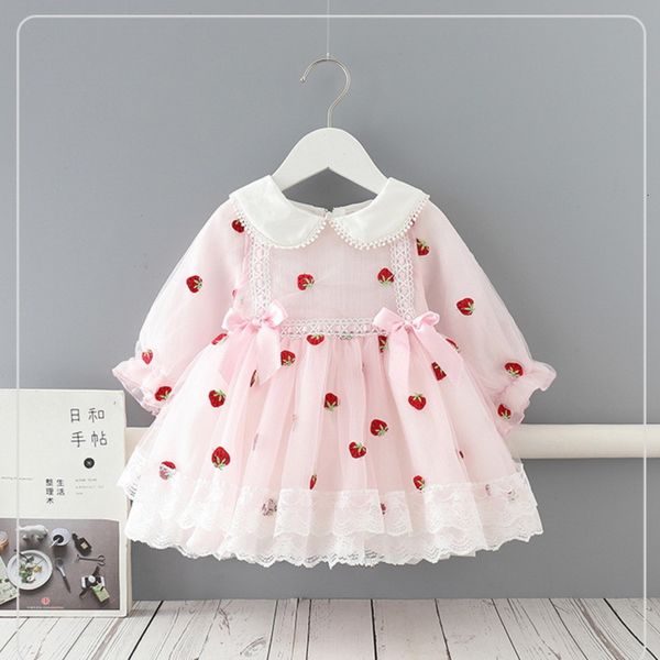 girl's dress wholale spring girls long sleev peter pan collar strawberry cute style bow kids cloth e9159 rdoz, Red;yellow
girl's dress wholale spring girls long sleev peter pan collar strawberry cute style bow kids cloth e9159 rdoz, Red;yellow