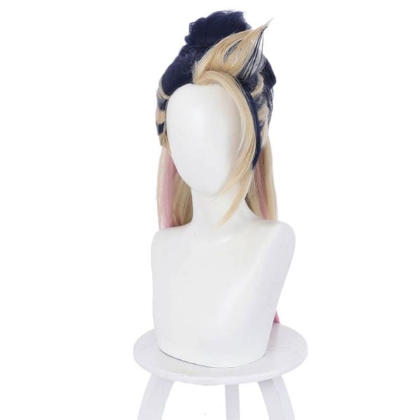 game lol kda the baddest akali cosplay wig the rogue assassin mixed color ponytail role play heat resistant synthetic hair wigs, Black
game lol kda the baddest akali cosplay wig the rogue assassin mixed color ponytail role play heat resistant synthetic hair wigs, Black